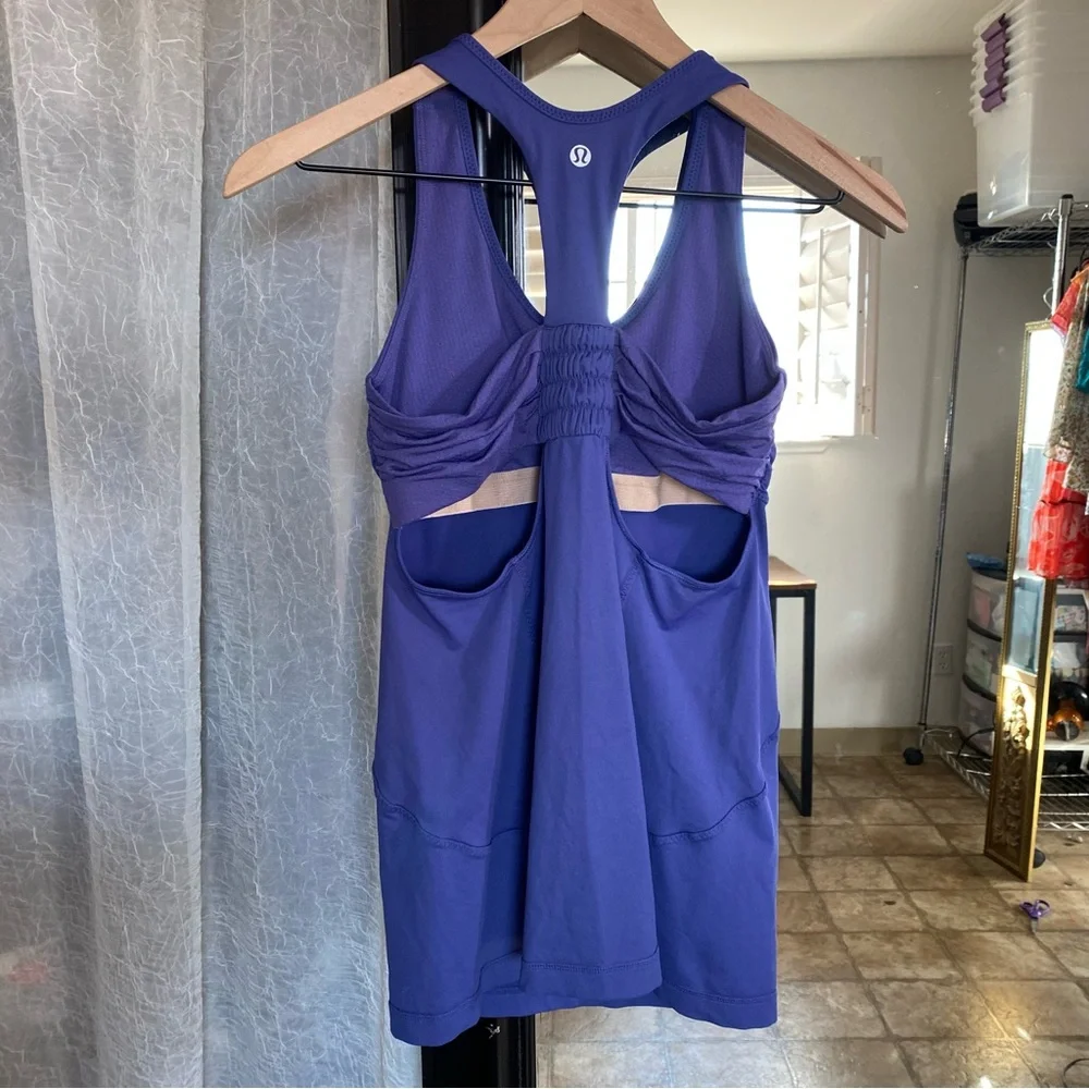 Lululemon Women’s S Purple Racerback Sports Bra Tank Top